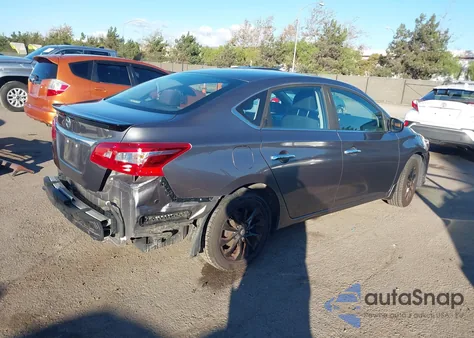 2018 Nissan Sentra S z USA, uszkodzony, nr VIN 3N1AB7AP9JY304327